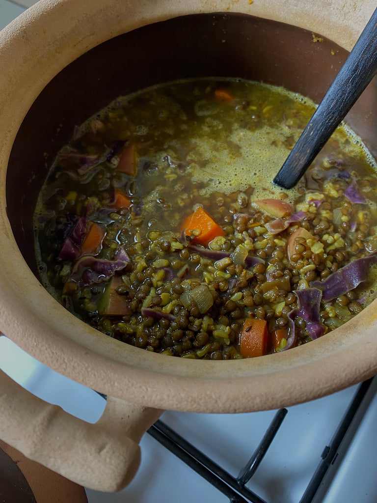 FRENCH LENTIL KITCHARI WITH BROWN BASMATI